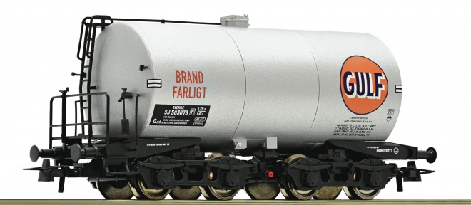 Tank wagon Gulf<br /><a href='images/pictures/Roco/234370.jpg' target='_blank'>Full size image</a>